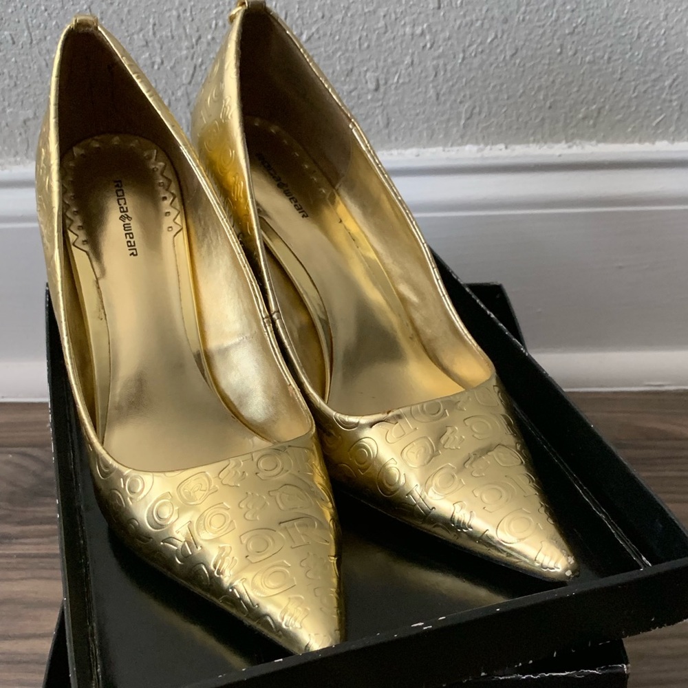 Gold Heels